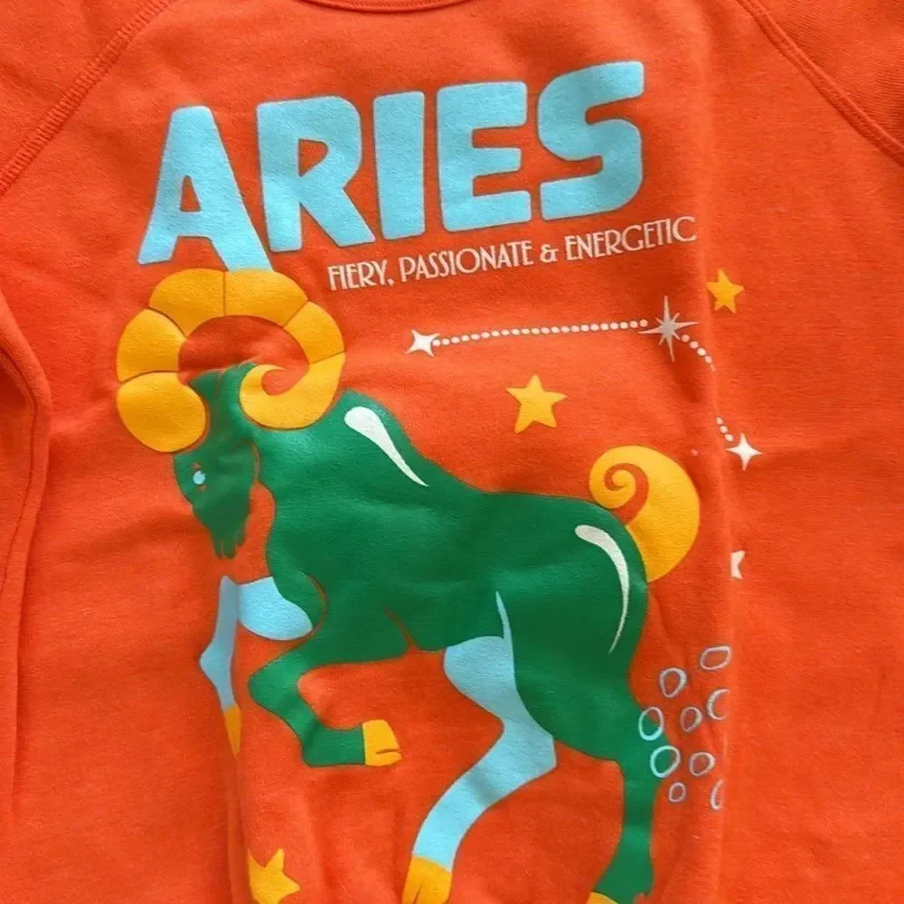 Midnight Rider The Carolita Zodiac Sweatshirt Aries